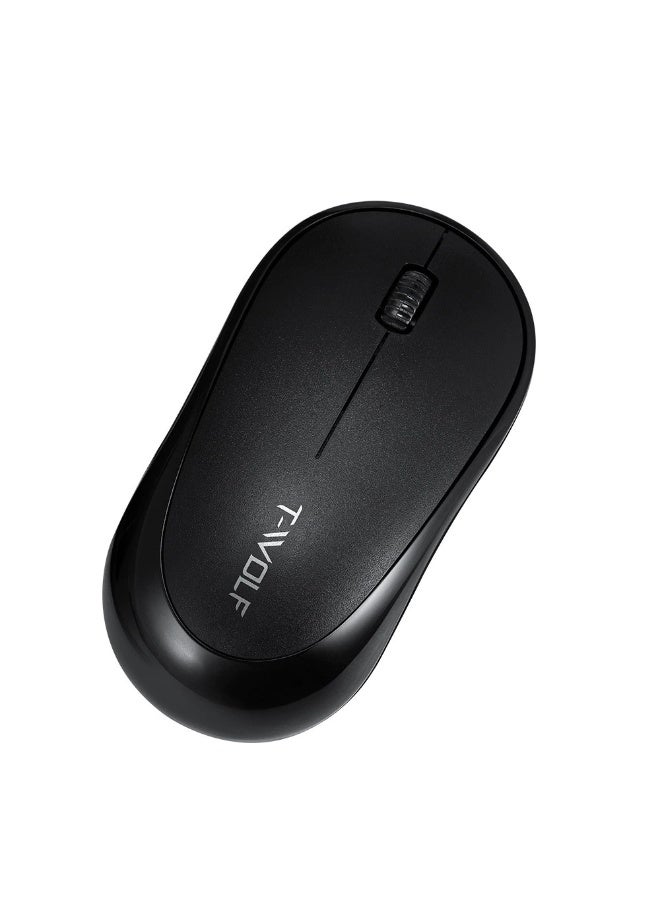 T-Wolf MX350 Wireless Mouse. Philips SPK7314 M314 MX350 mx450 m170 m238 m331 m221 m100 (  BLACK ) - Image 2